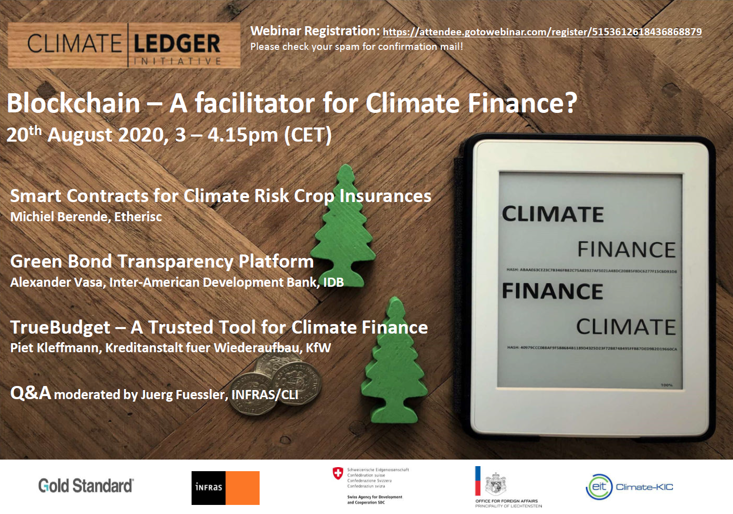 Webinar: Blockchain – A facilitator for transparency in Climate Finance? 